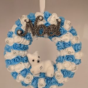 Couronne de Noël polaire
