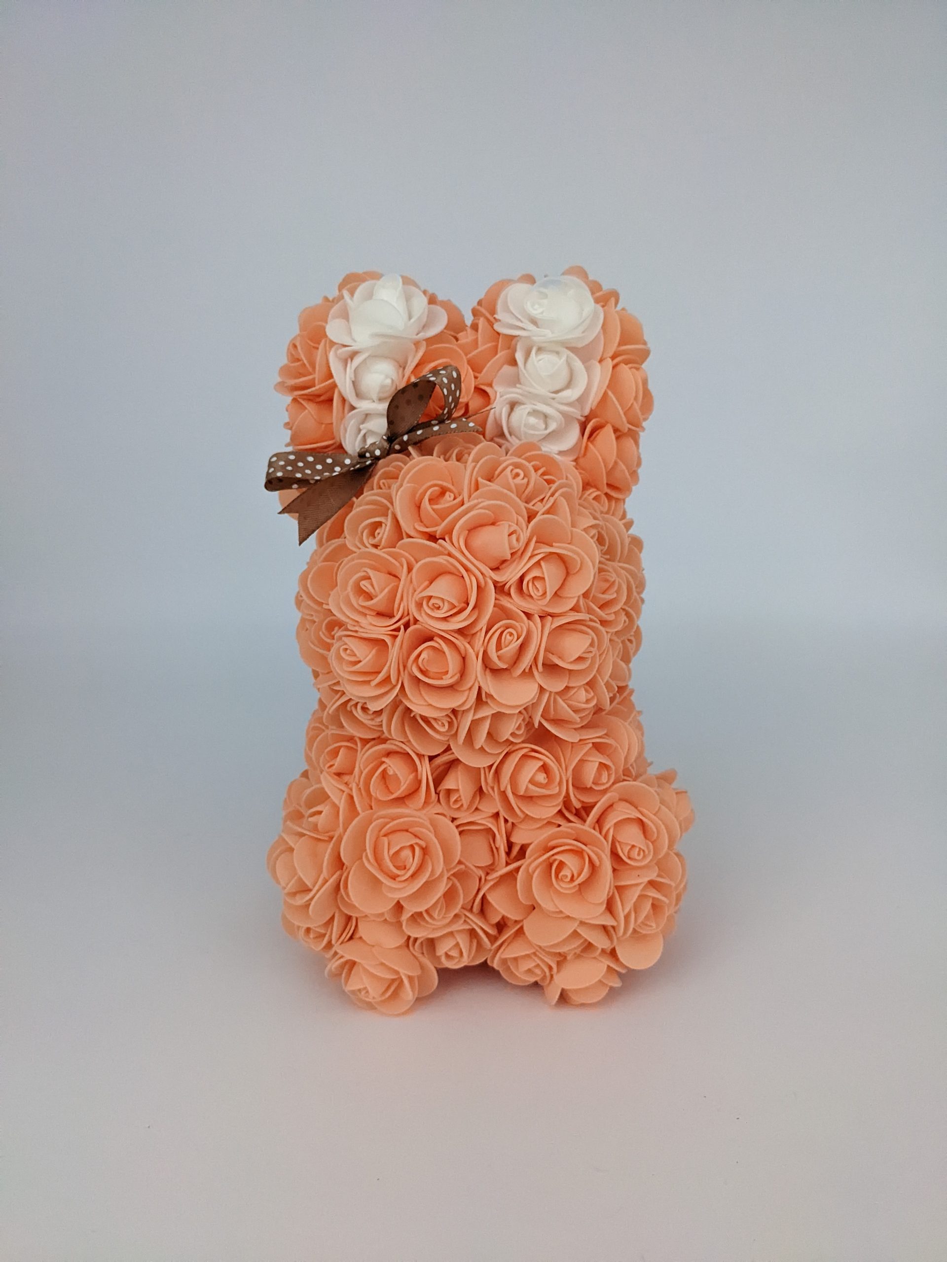 Petit Lapin pêche avec son nœud (personnalisable avec un prénom)
