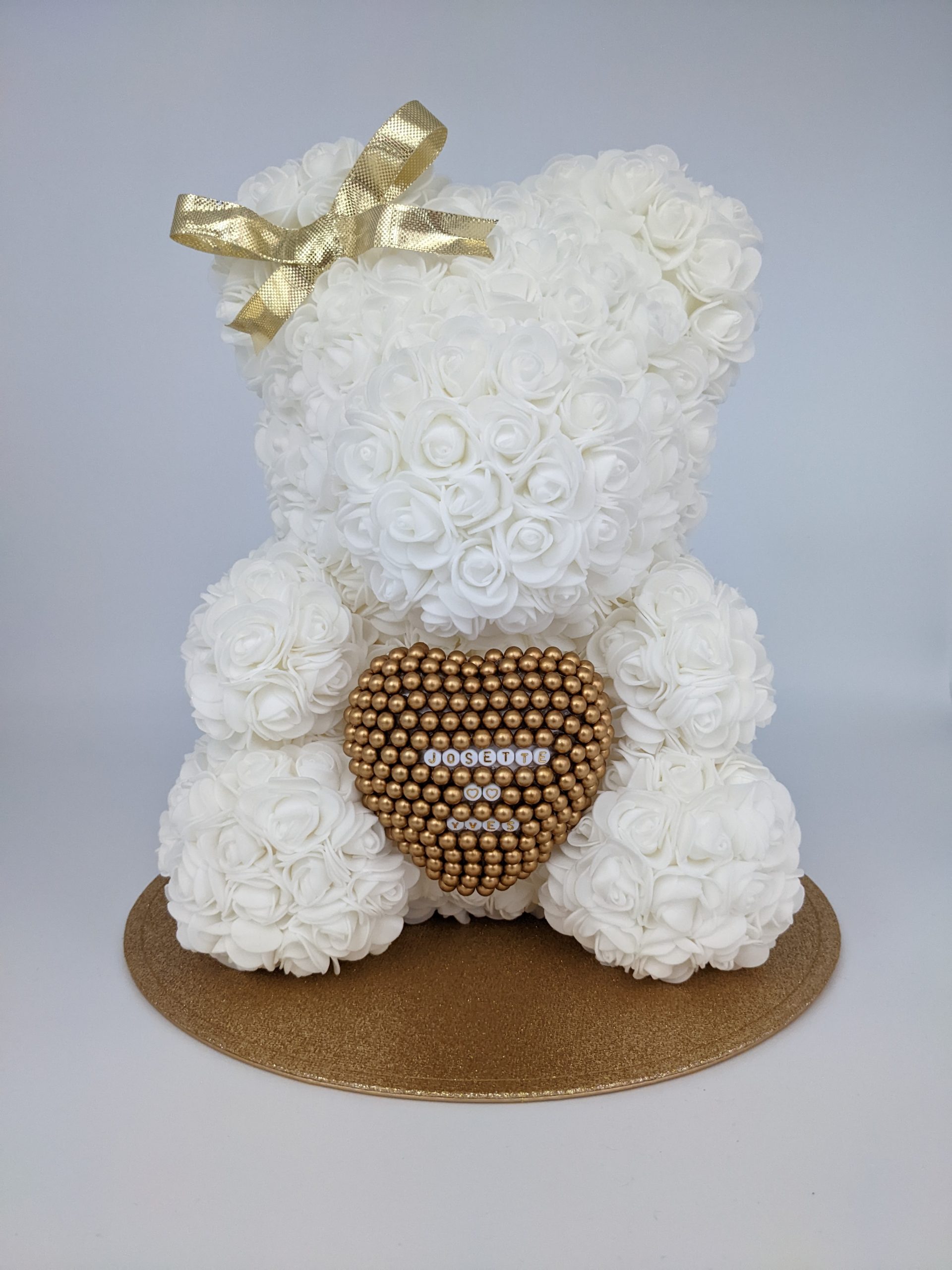 Ours blanc personnalisé