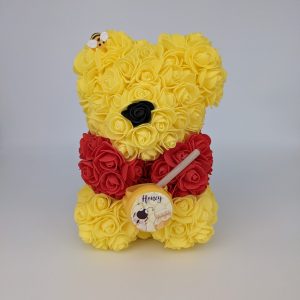 Ourson style Winnie (personnalisable avec un prénom)