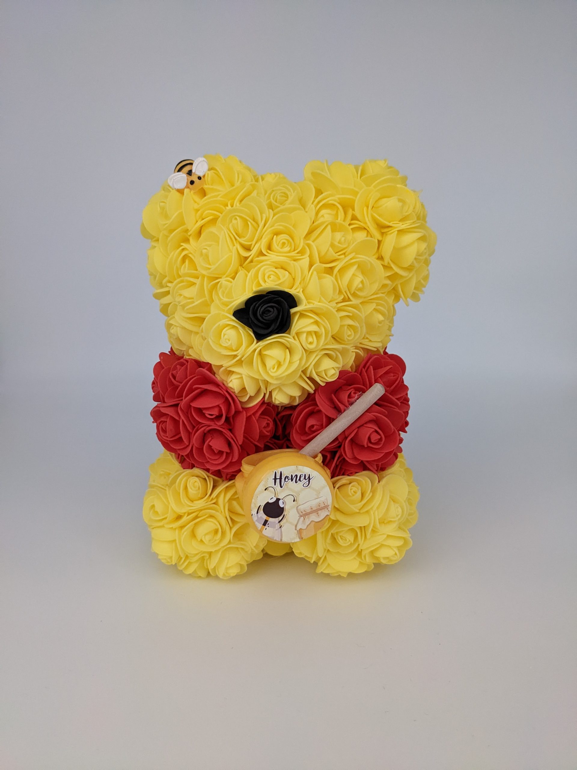 Ourson style Winnie (personnalisable avec un prénom)