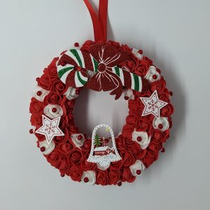 Couronne de Noël avec sa cloche