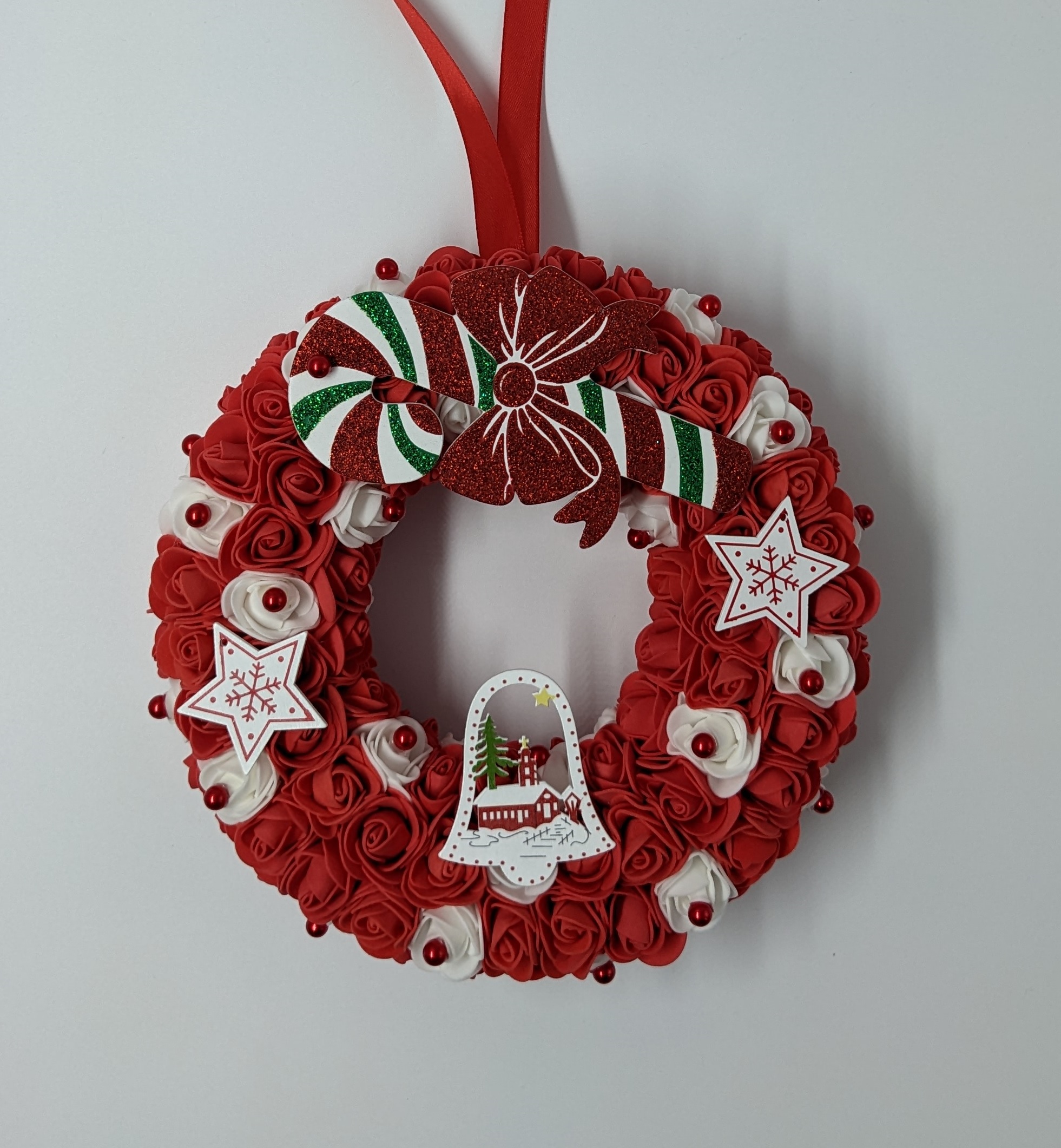 Couronne de Noël avec sa cloche