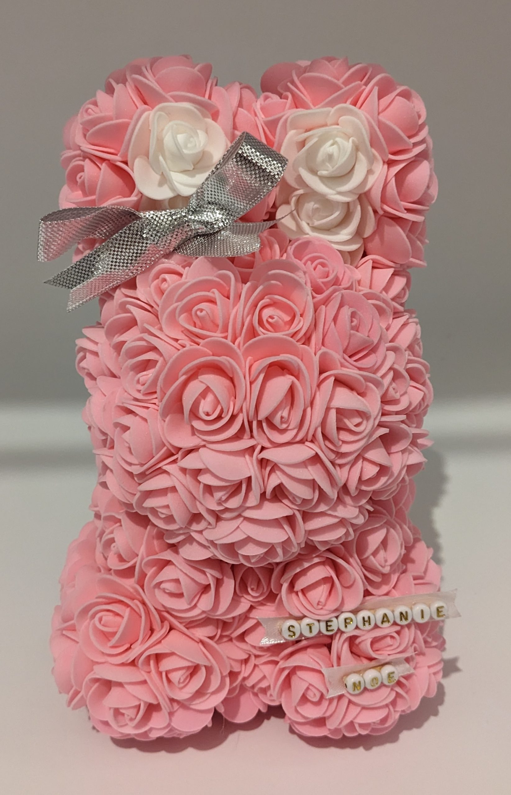 Petit Lapin rose (personnalisable avec un prénom)